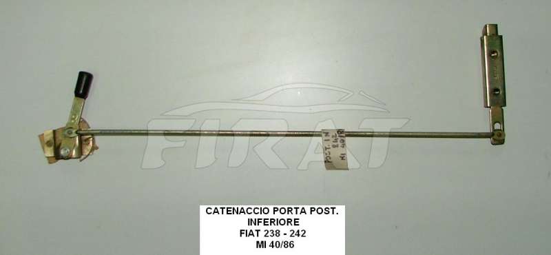 CATENACCIO PORTA POSTERIORE FIAT 238 - 242 INF. 40/86